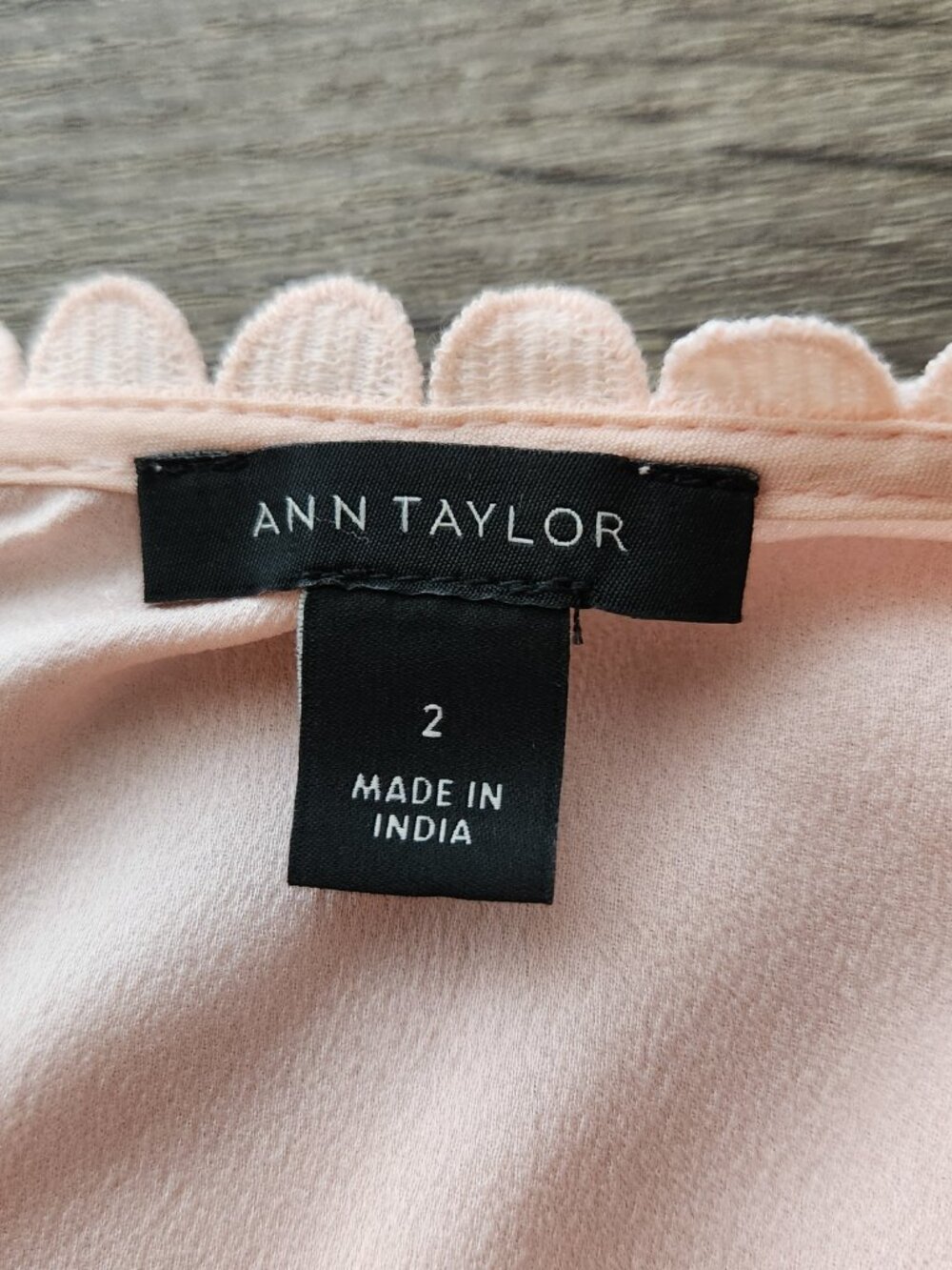 Ann Taylor Blush Pink Sleeveless Blouse Size 2 - Picture 15 of 16